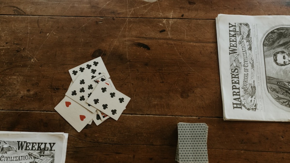assorted playing card